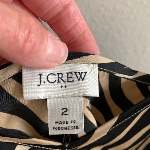 J CREW tiger print camisole - Picture 5 of 6